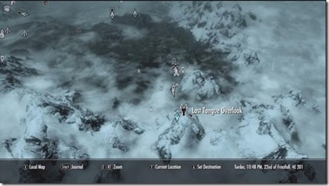 skyrim word wall and shouts guide 34 lost tongue overlook