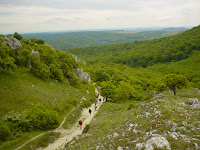 On the trail in Czech Republic.