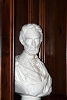 The Thomas D. Jones Lincoln bust, sculpted after Lincoln's election, but before his inaguration. See the smile?