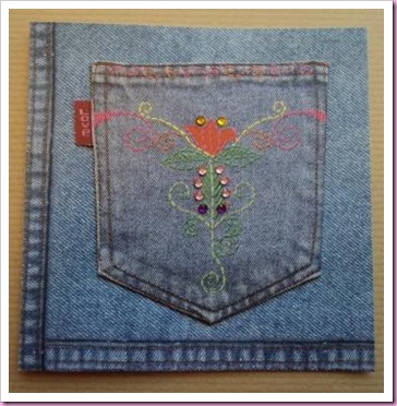 Denim Pocket Card Denim Pocket Card