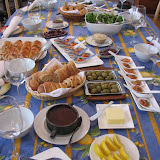 The luncheon is ready to eat!