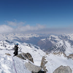 Sur le pic de N�ouvielle (3091m)