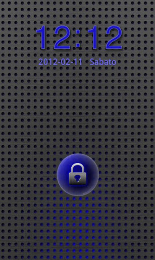 GO Locker Titanium Blue Theme