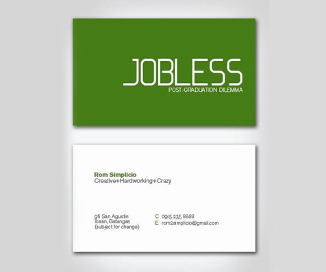 Jobless-Business-Card