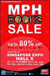 MPH Bookstores Books Expo Sale Event 2013 Singapore Deals Offer Shopping EverydayOnSales