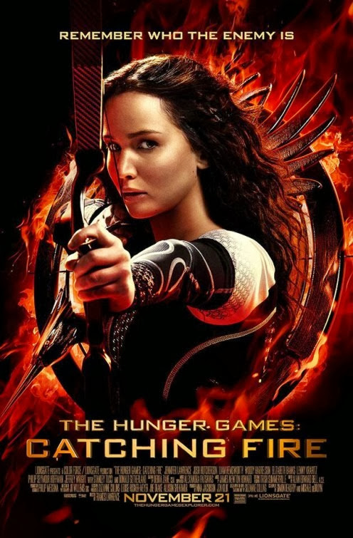 Jennifer Lawrence Az éhezők viadala Futótűz új poszterén