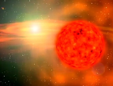 explosão de uma supernova explosão de uma supernova