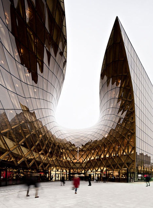 emporia shopping mall gold glass architecture sweden emporia shopping mall gold glass architecture sweden