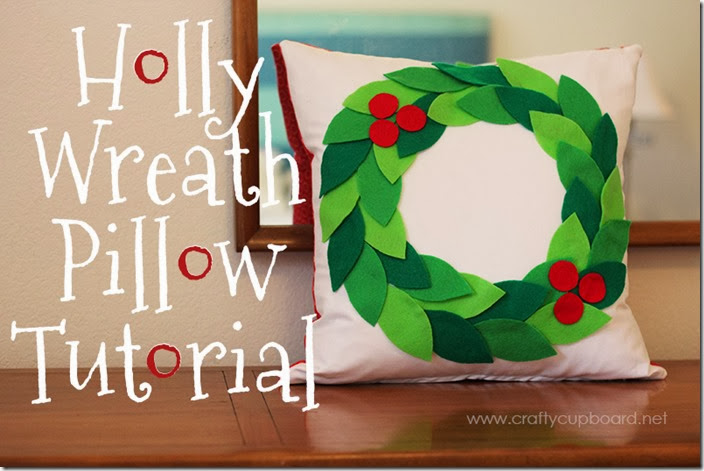 HOlly wreath tutorial HOlly wreath tutorial