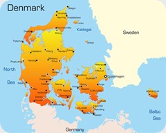 Denmark vector map1 Denmark vector map1