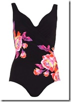 Rose Print Underwired Floral Swimsuit Rose Print Underwired Floral Swimsuit