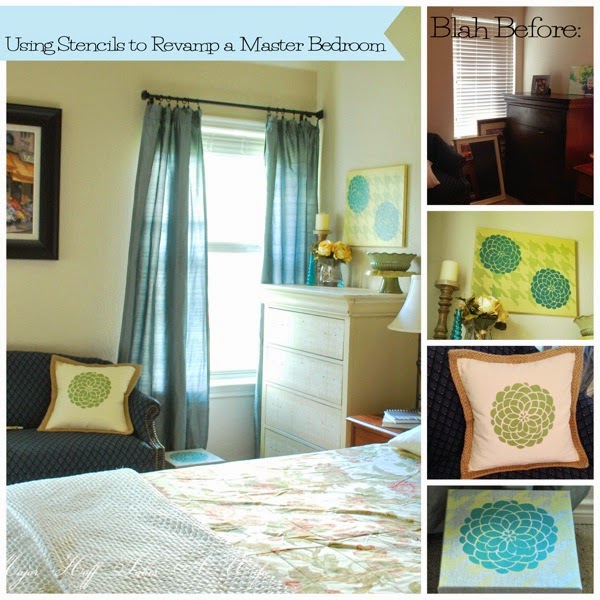 Use stencils to revamp a master bedroom.jpg Use stencils to revamp a master bedroom