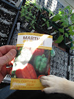 And the package says Martha Stewart!  I remember hearing something about a new line of seeds at Home Depot!