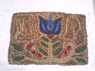 Tulip Punch Needle by Sugar House Creations