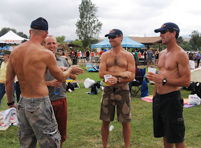 Post race discussion.
Mike, Jesse, Marcus and Bob