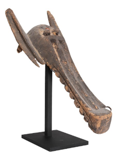 Archaïch animal mask. Bambara-Komo. Mali-bernaerts-tribal-art-october-2011