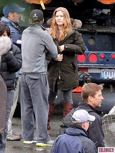Amy Adams és Ayelet Zurer a Man of Steel forgatásán 04