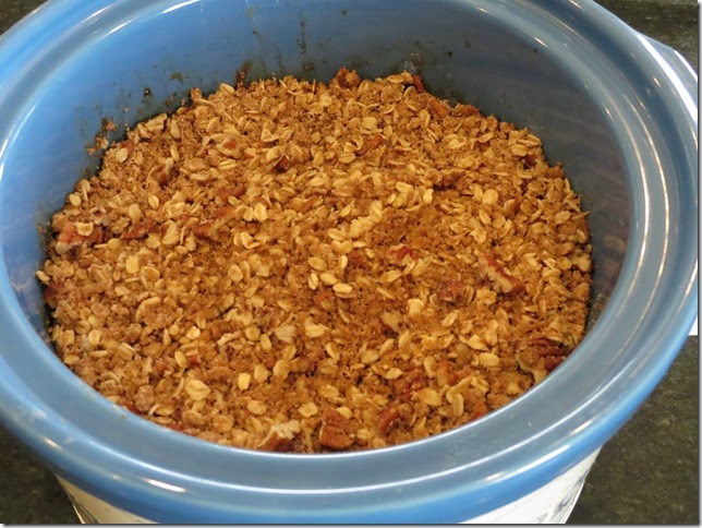 Gluten Free Slow Cooker Apple Crisp at Baking and Boys! 2