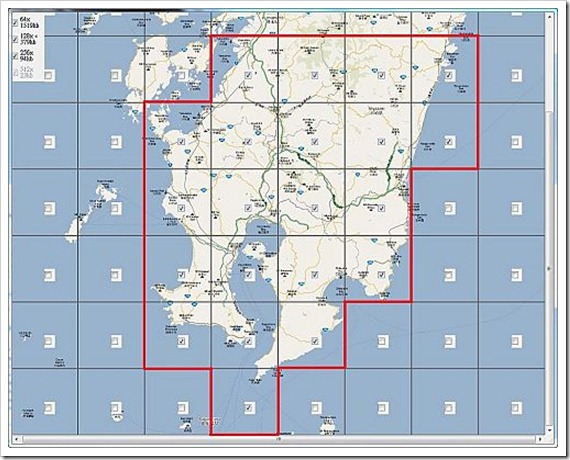 日本南九州離線地圖