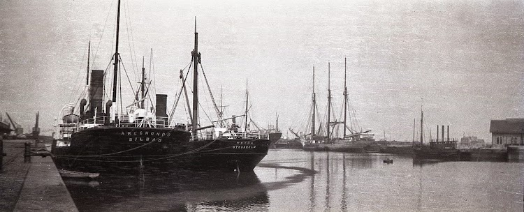 Vapor ARECHONDO en Burdeos. Año 1908.tif
