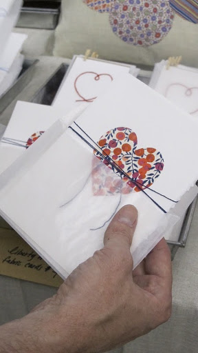 My colleague, Emily, made these gorgeous cards. I purchased them at the Martha Stewart Craft Fair a few months ago.