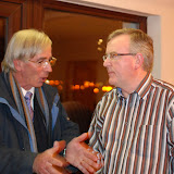 Tom Higgins explains how its done to Kieran Tobin