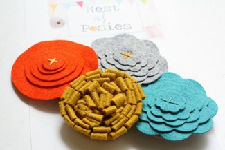 felt flowers 2