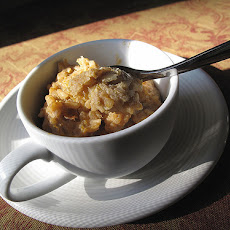 Vegetarian Pumpkin-Rice Pudding