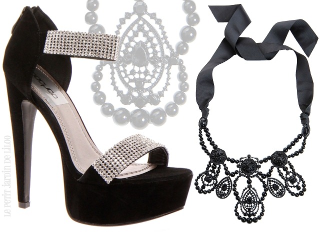 003-boohoo-tammy-sequin-dress-lillie-diamonte-shoes-juliette-black-gothick-necklace