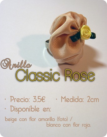 Anillo Classic Rose Anillo Classic Rose
