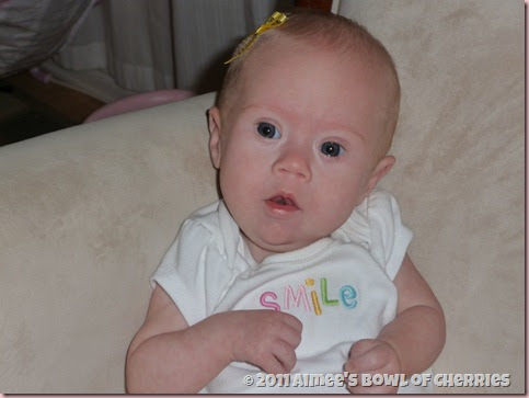 Aimee's Bowl of Cherries: What does Down syndrome look like?