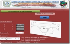 Diseño hidraulico de un canal de irrigacion Diseño hidraulico de un canal de irrigacion