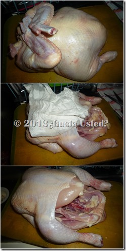 Pollo entero en Olla de lento Cocimiento Pollo entero en Olla de lento Cocimiento