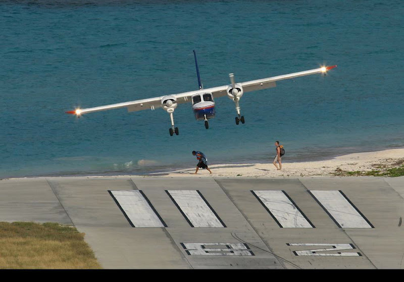 St. Martin has the most dangerous airport in the world