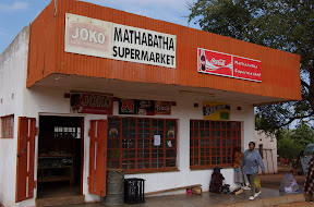 The local supermarket, which stocks basic things... good for peanut butter, corn flakes and such.