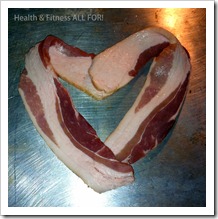 heart bacon heart bacon