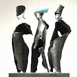 J. Wortelboer / bronzen beelden - 