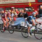 Khalid Bounida from the Marco Polo Cycling Team in action in the pro race in Neuss (Germany) (photo: Francis Cerny)