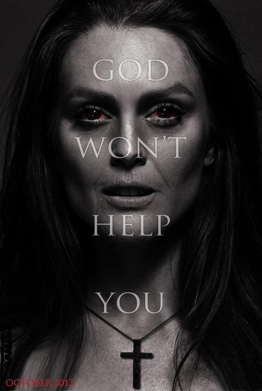 Carrie Poster with Julianne Moore as Carrie's Mother Margaret White