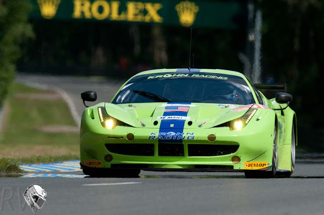 Krohn Racing stood on the podium in GTE Am after a solid effort at Le Mans (PHOTO: Ferrari) Krohn Racing stood on the podium in GTE Am after a solid effort at Le Mans (PHOTO: Ferrari)