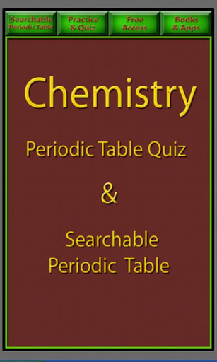 Chemistry Test: Periodic Table