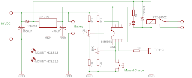 rangkaian charger aki