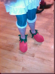 homemade elf shoes