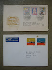 these are two of the beautiful envelopes we purchased.