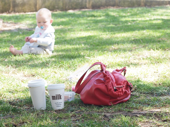 coffee in the park