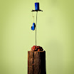 Candelabro con tocón