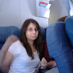 Anj is digging the flight