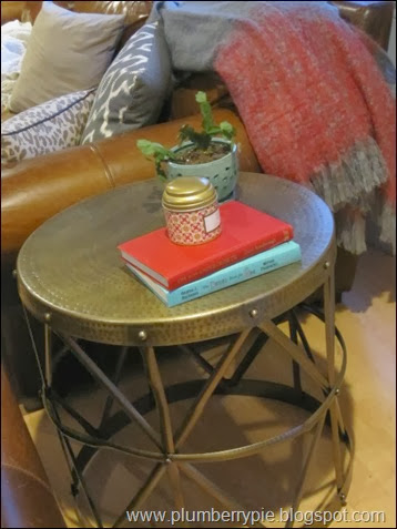 brass table