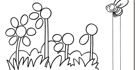 Teaching the Little Ones English : SPRING COLOURING WORKSHEET