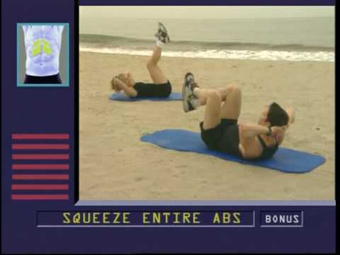 Tony Horton In Beach Training, Tony Horton